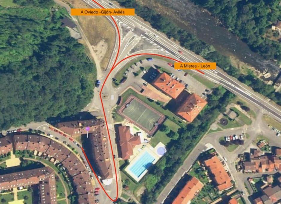 El Angliru 3 Apartman Santa Eulalia de Morcin Kültér fotó