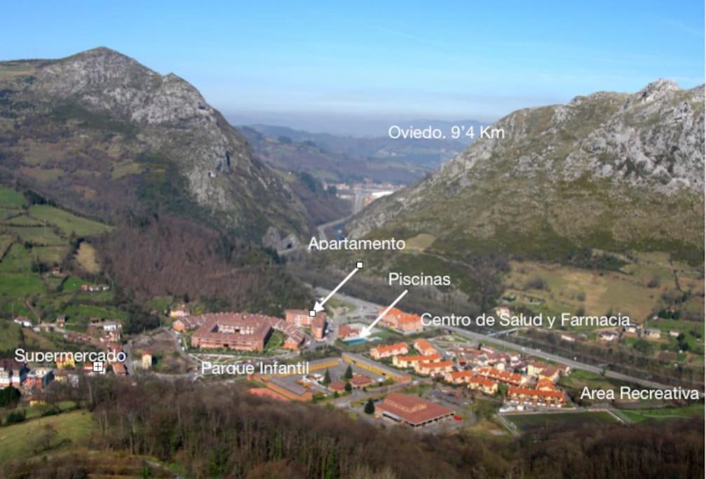 El Angliru 3 Apartman Santa Eulalia de Morcin Kültér fotó